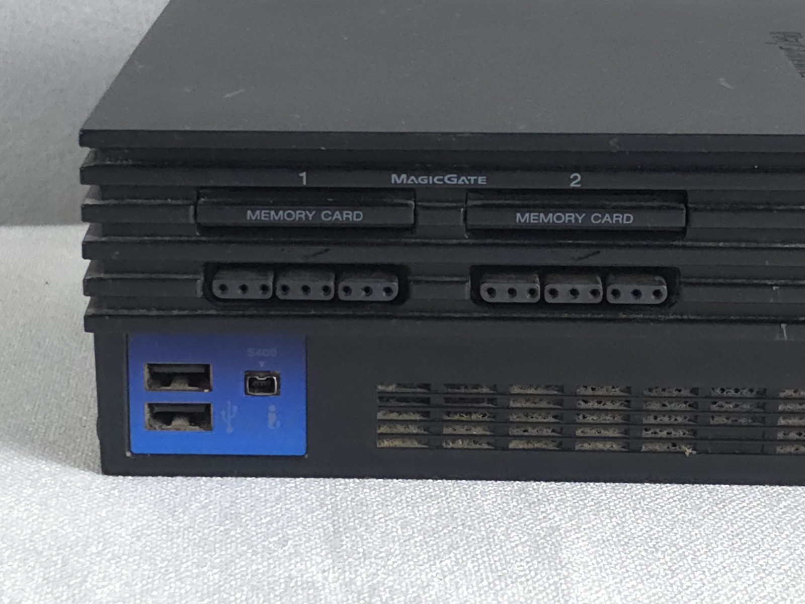 Sony PlayStation 2 PS2 Console Bundle OEM Controller 15 Games 2 Memory Cards