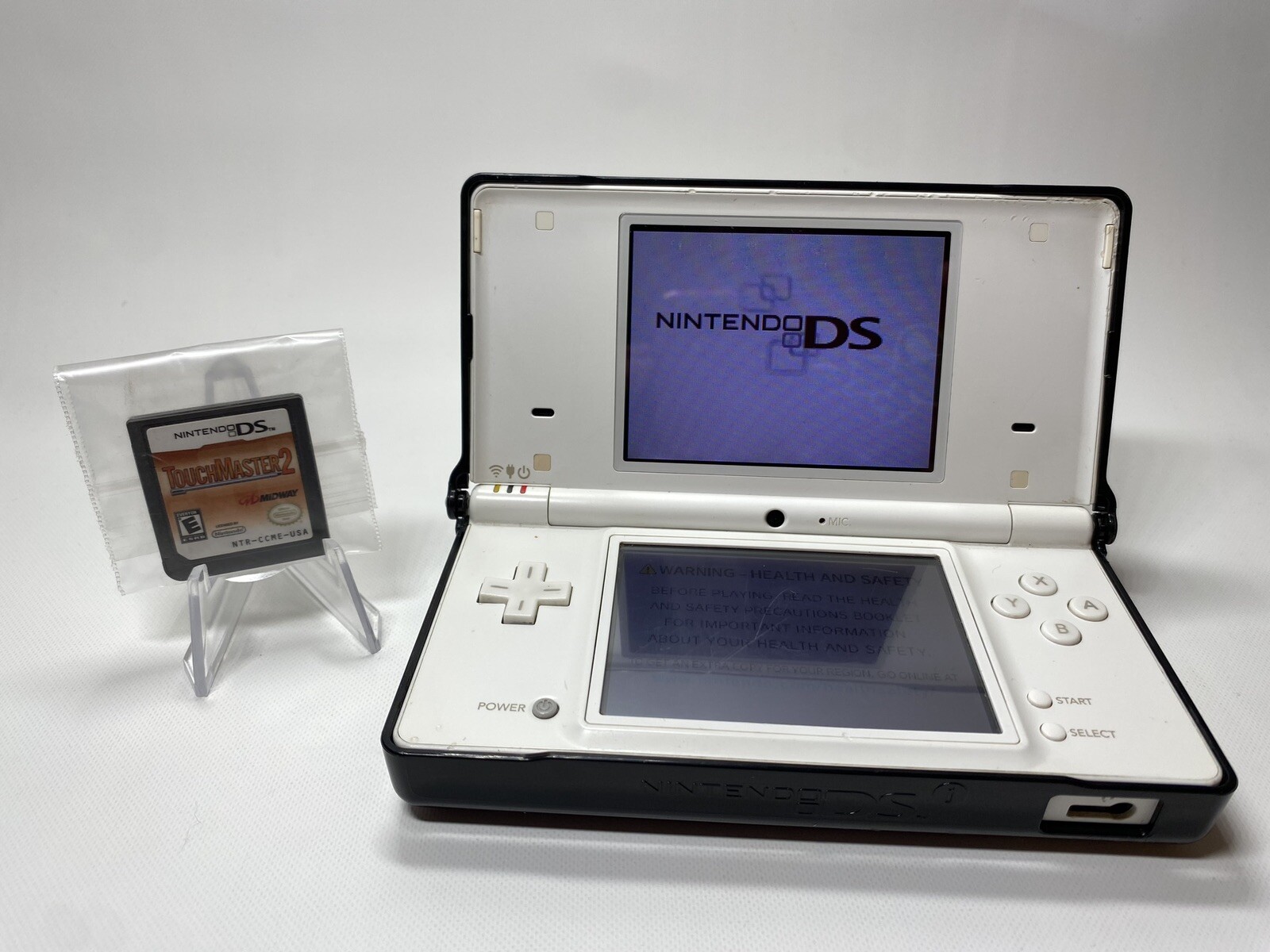 Nintendo DSi Handheld Console White No Power Adapter No SD Card No Stylus 2008