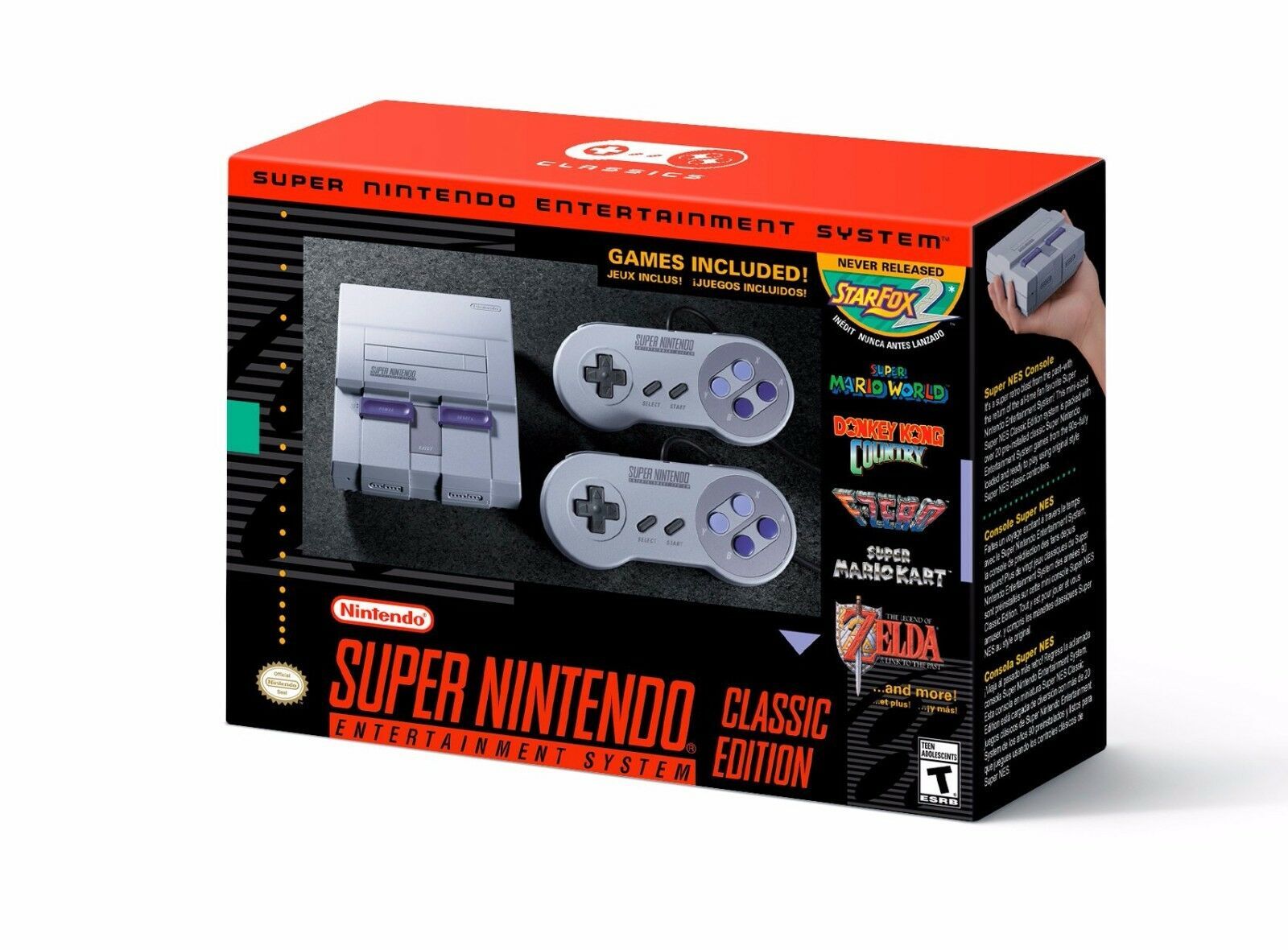Super Nintendo SNES Classic Edition Mini Console – Official Nintendo Product NEW