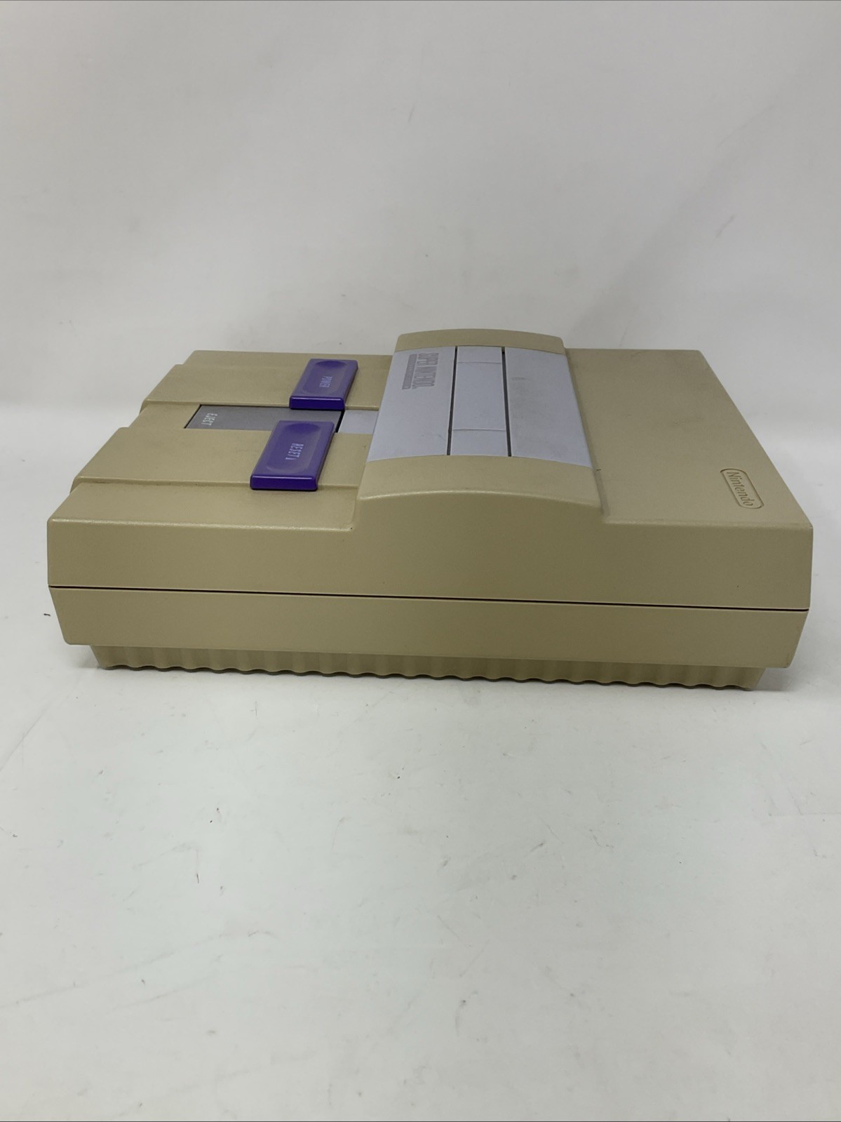 Super Nintendo- SNES – Home Console – Gray – Tested – Working