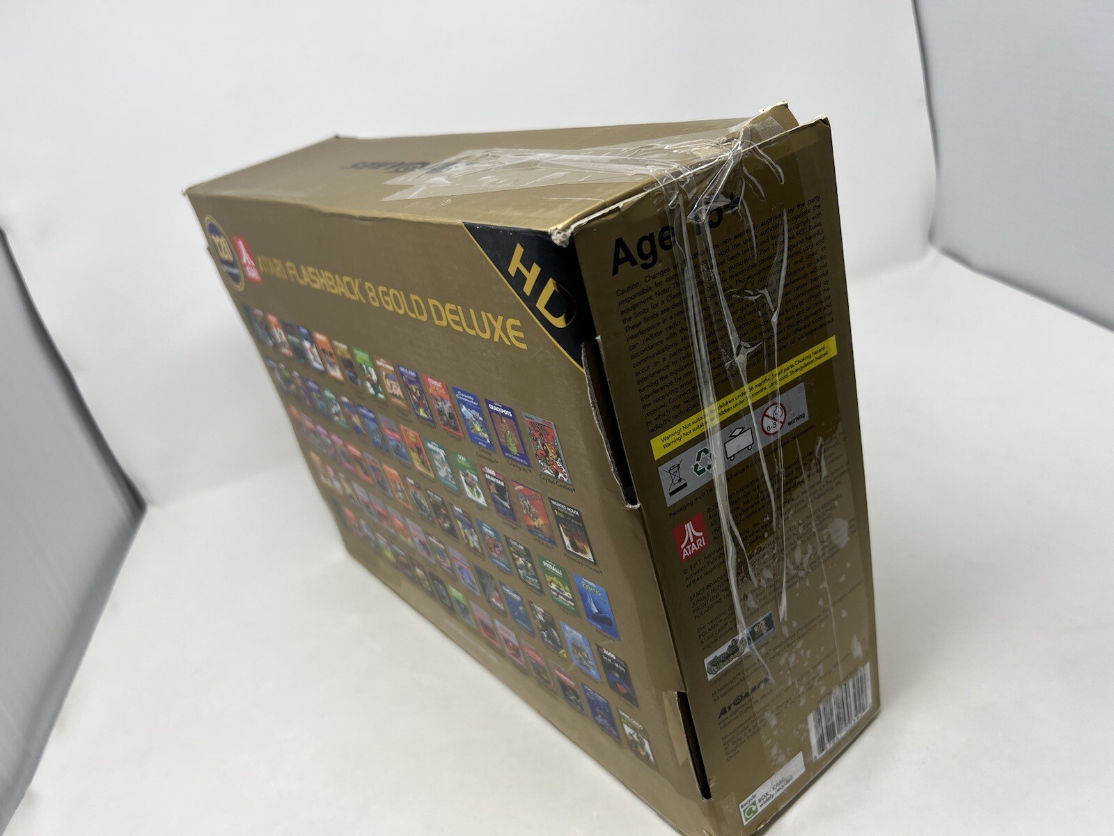 *FOR PARTS OR REPAIR* Atari Flashback 8 Gold Deluxe HD Console