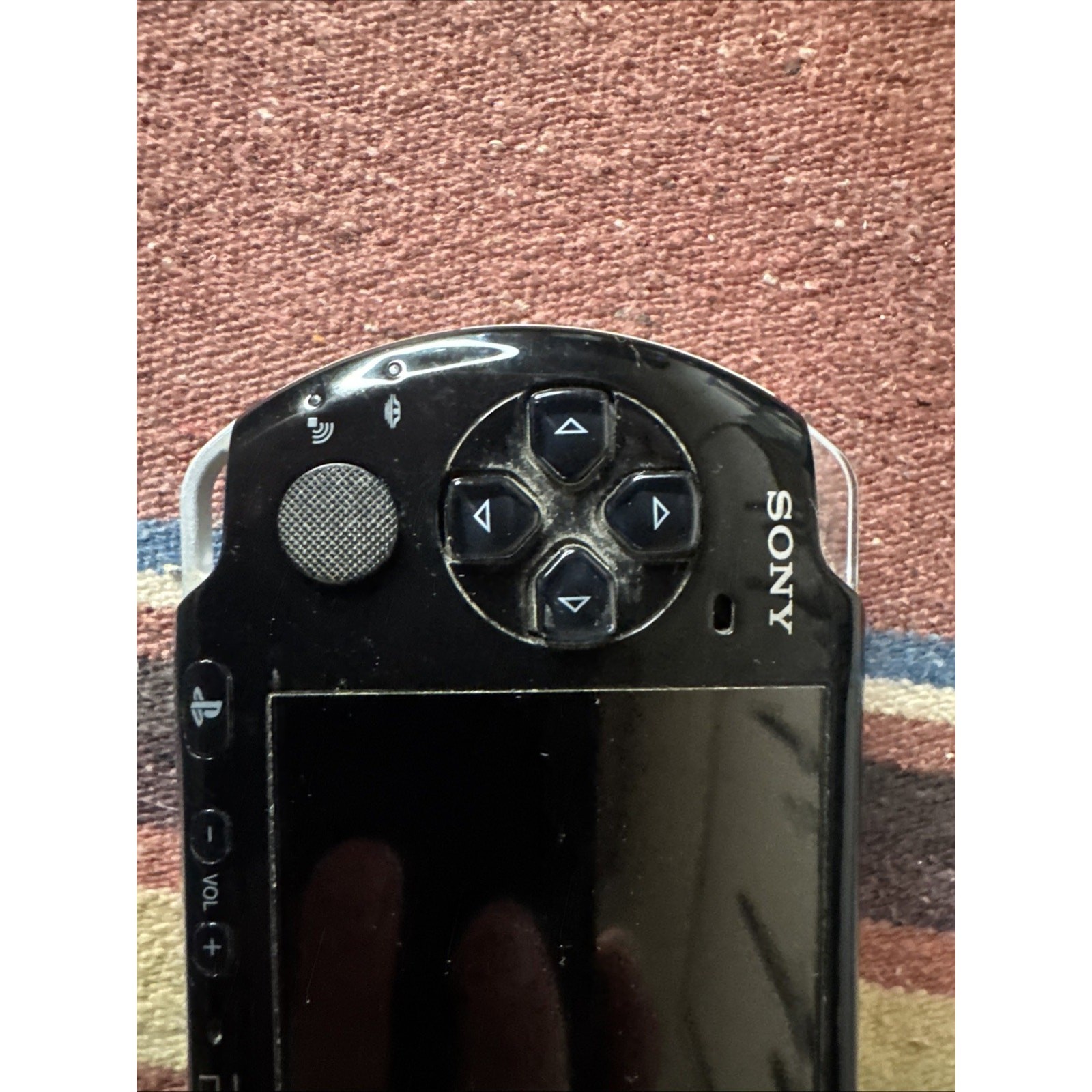 Sony PSP-3000 Launch Edition 64MB Black W/box Tested (No Battery Or Charger)