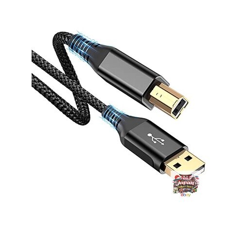 NEW 5M USB 2.0 Printer Cable Type A Male to Type B Male 480Mbps High-Speed