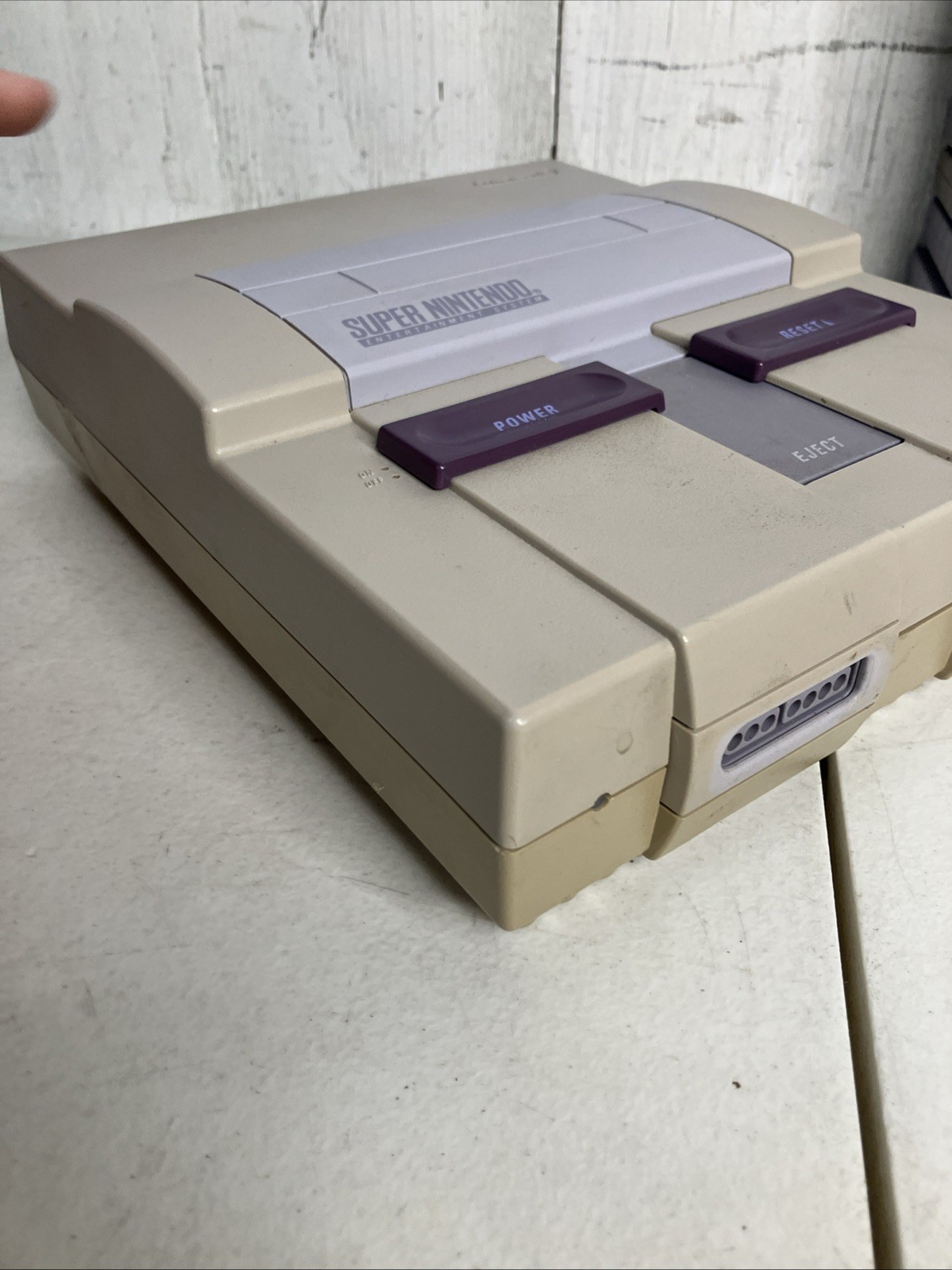 Super Nintendo SNES System Console Bundle 10 Games Mario World All Stars Zelda