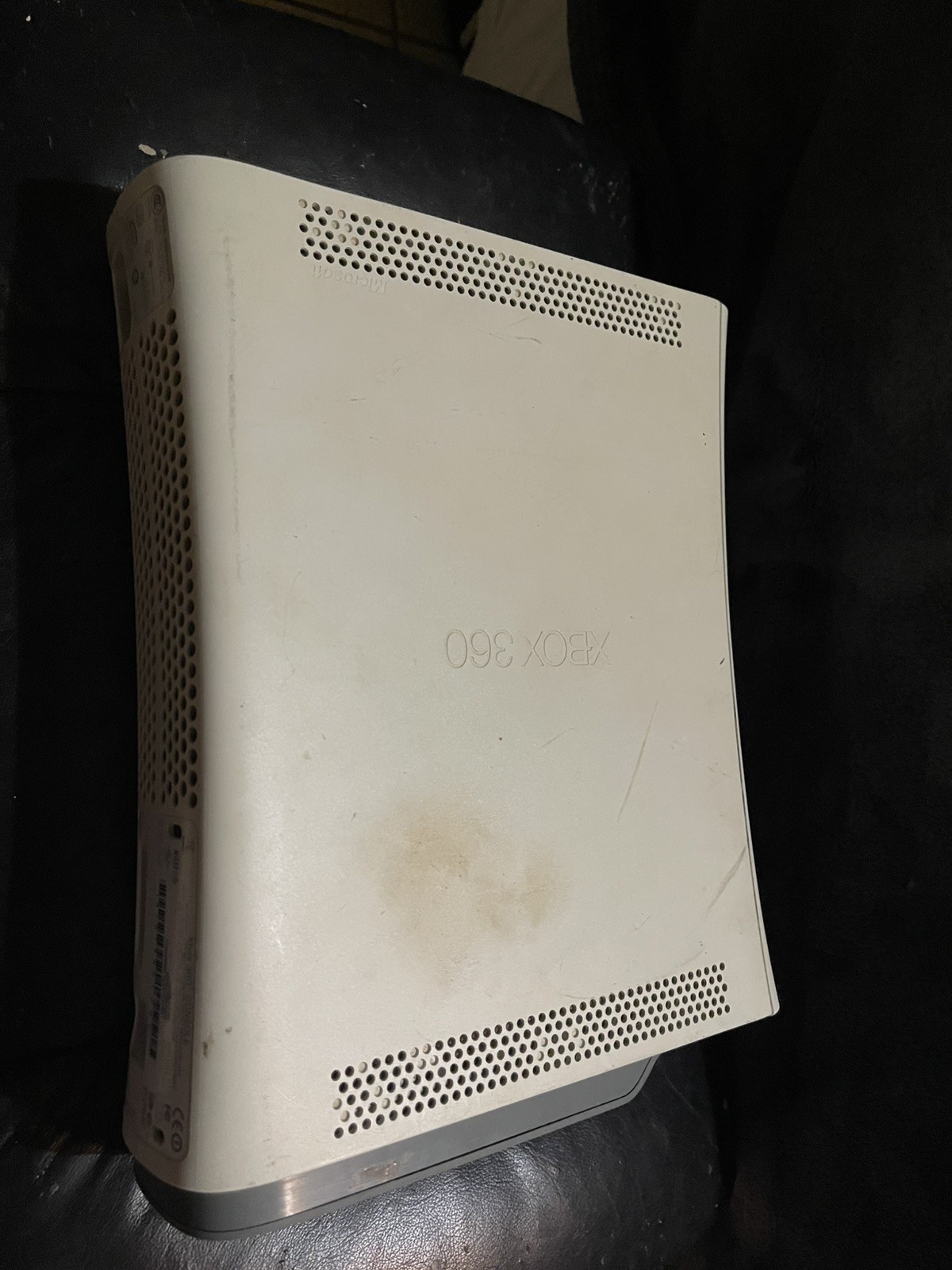 Microsoft Xbox 360 Fat 60GB Hard Drive Tested & Working Console Only no cable
