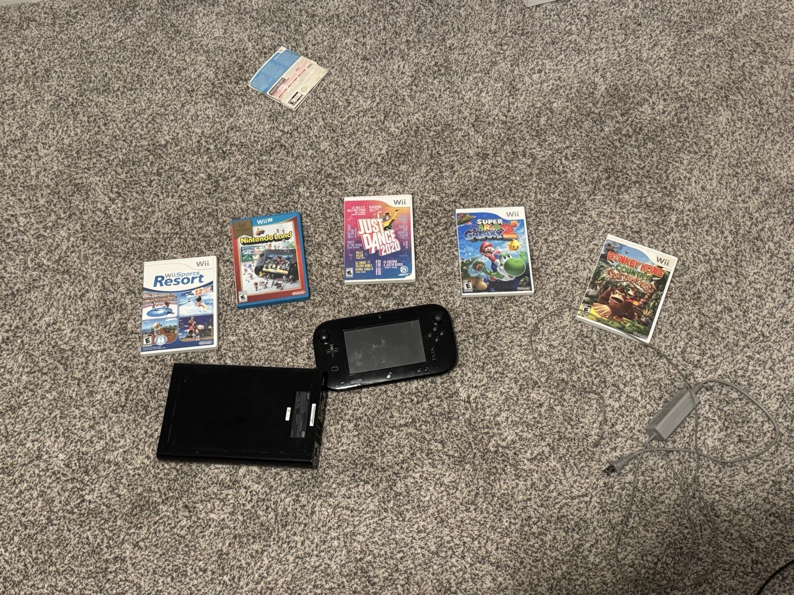 Nintendo Wii U 32GB Console Deluxe Set – Black