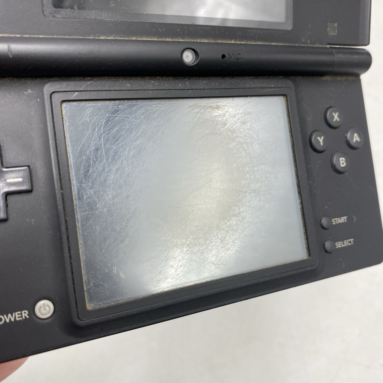 Nintendo DSi Black Console System FOR PARTS ROUGH SHAPE See Photos