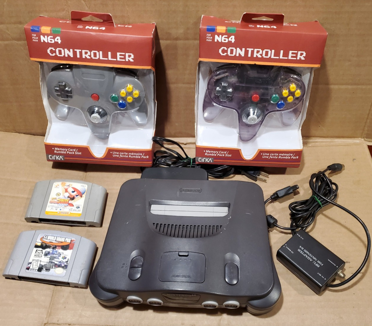 Nintendo 64 Black Console (NTSC-J)