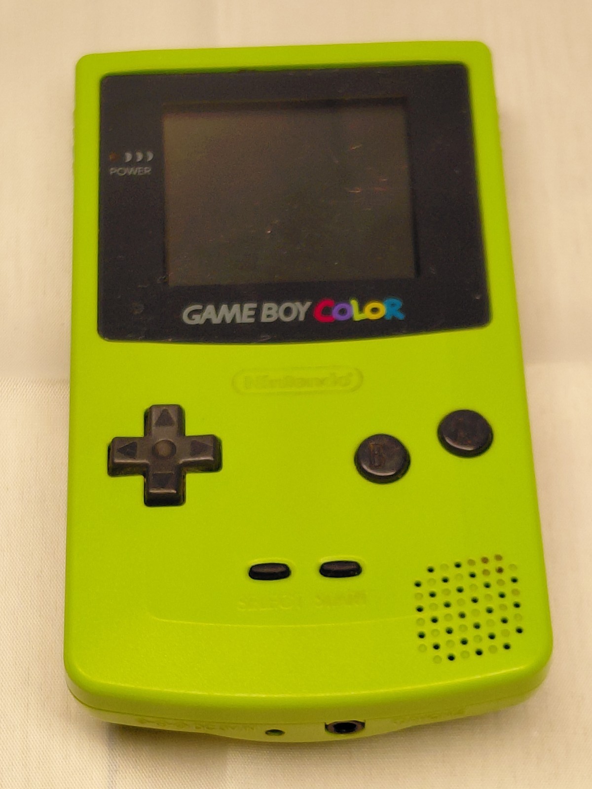 Nintendo Game Boy Color Kiwi Lime Green Handheld Console System, Tested, Working