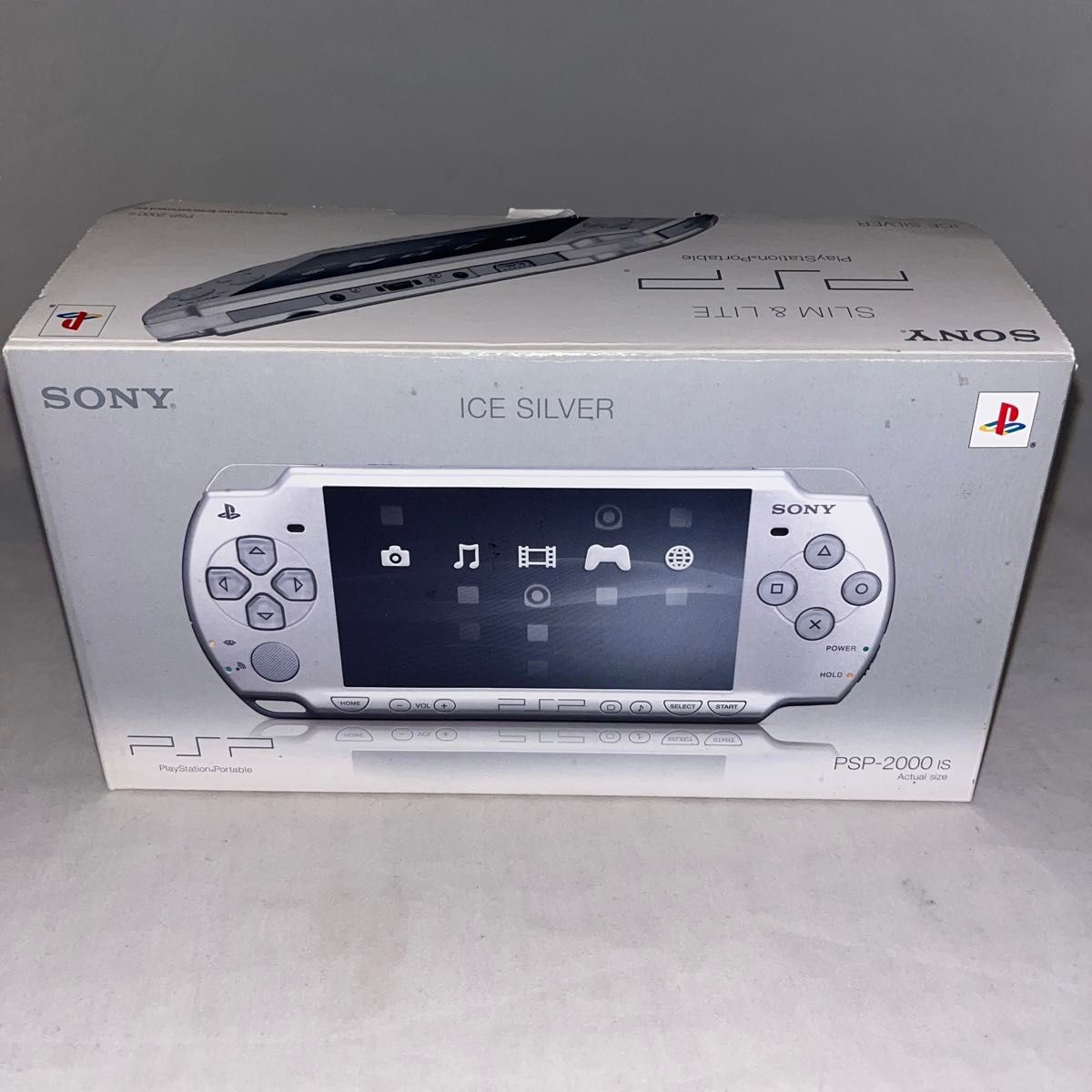 Sony PlayStation PSP-2000IS (Ice Silver) Console Tested Working From Japan