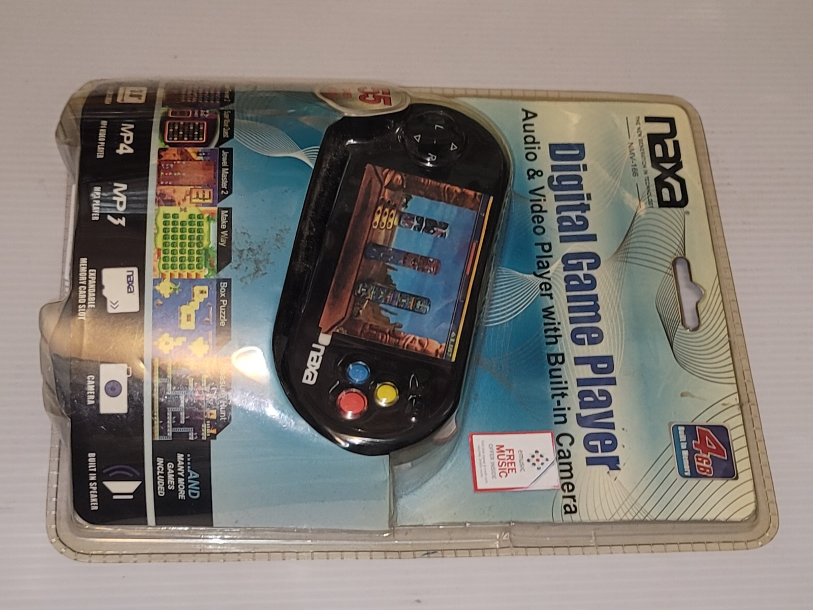 Naxa Digital Game Player, Audio & Video Player With Built-in Camera.RARE