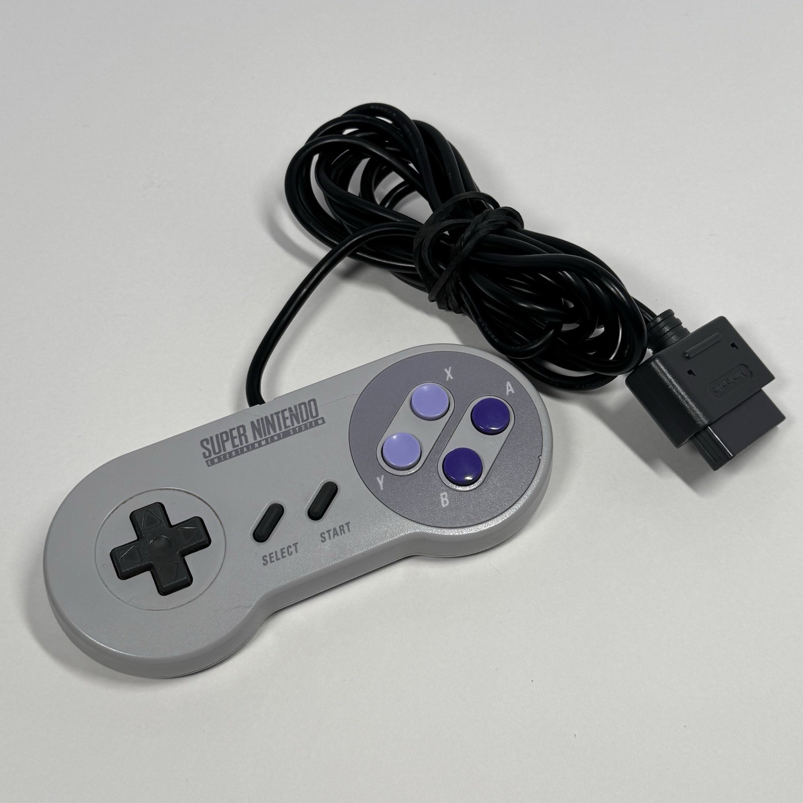 Super Nintendo SNES Console Bundle Tetris 2 F-Zero OEM Controller Cords Works