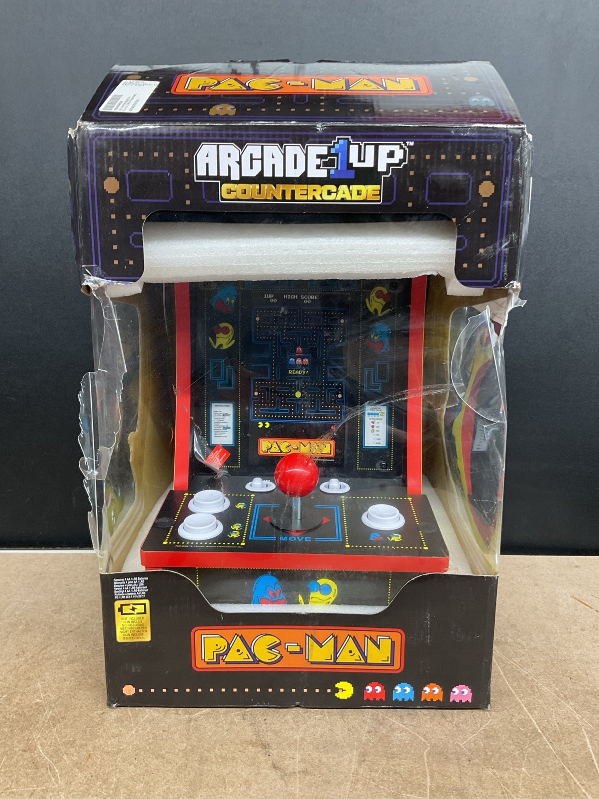 PAC-Man Countercade – 3 Classic Games Retro Game Console Portable NOB