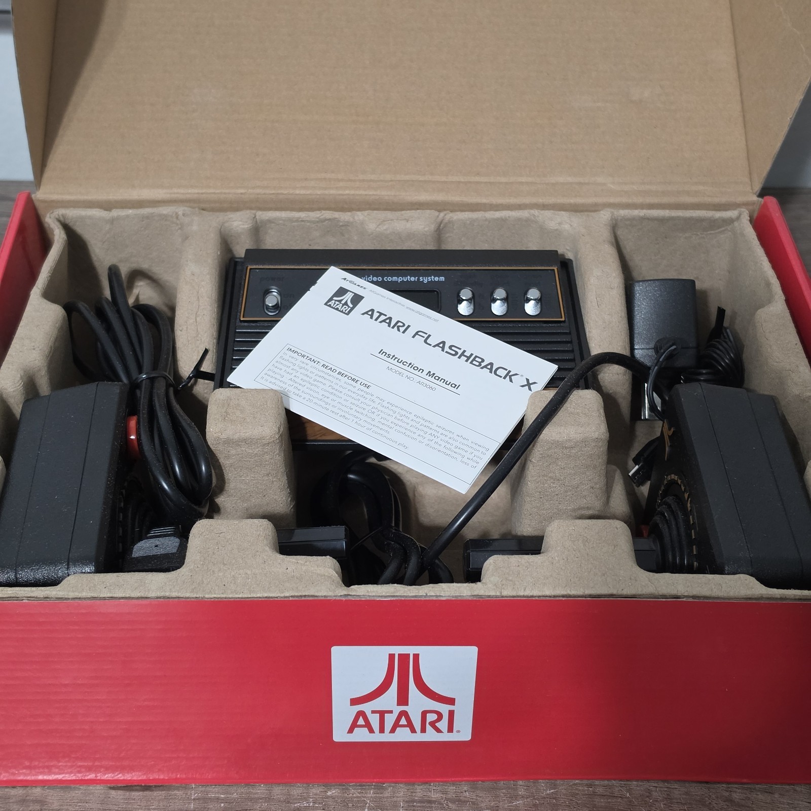 Atari Flashback X HDMI Console with 110 Built-in Games & 2 Joysticks – Open Box