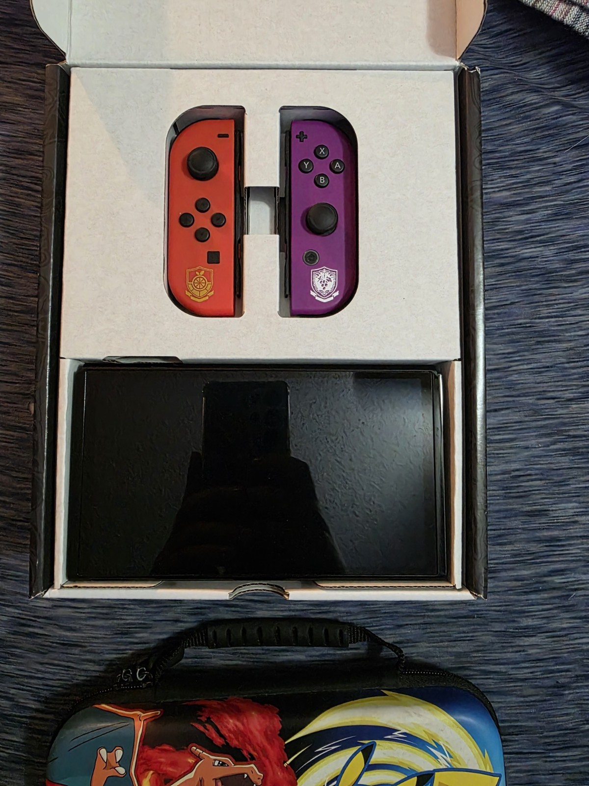 Nintendo Switch OLED Pokemon Scarlet & Violet Edition Console Wi-Fi HDMI USB-C