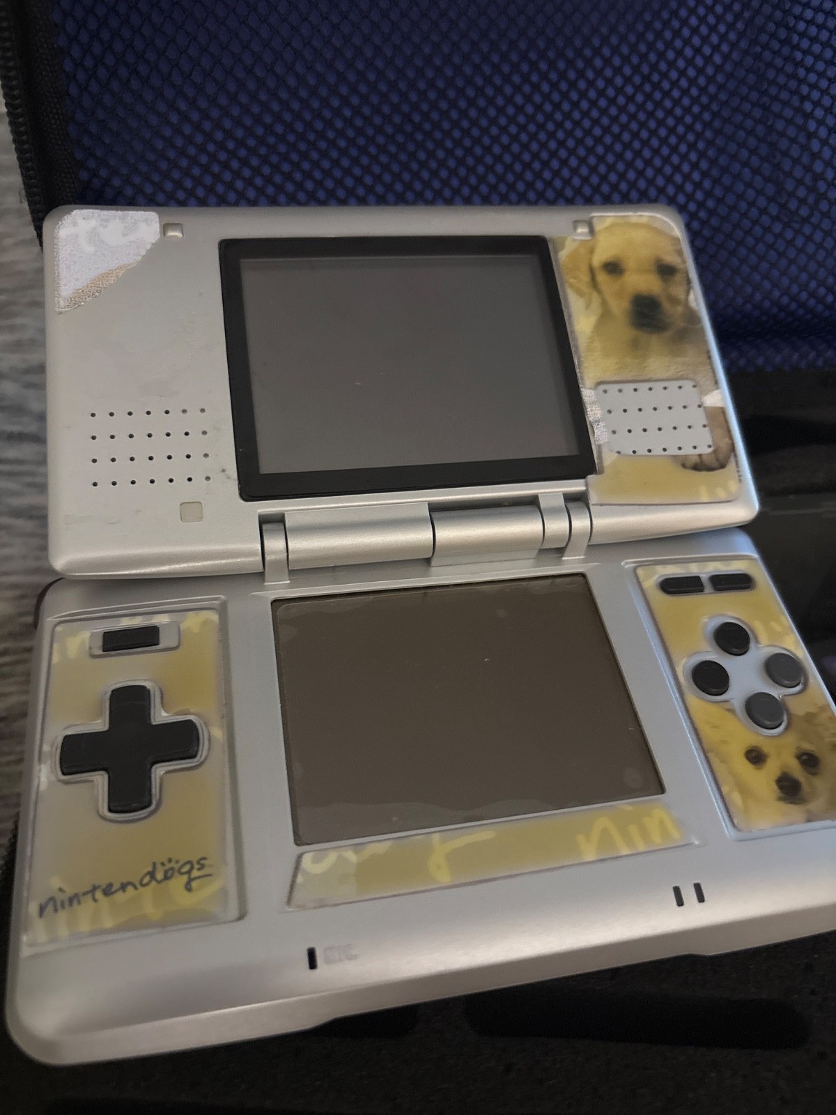 Nintendo DS Lite Launch Edition Silver Handheld System