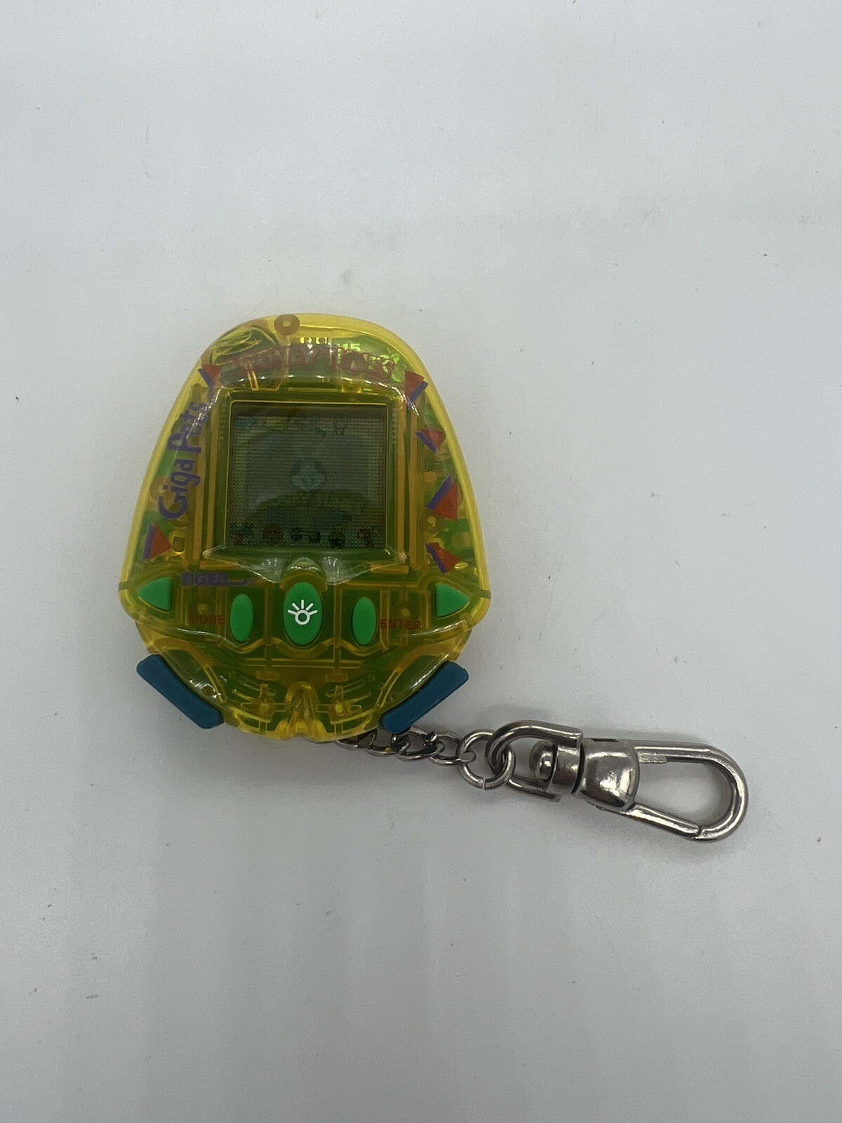 Vintage 1997 Giga Pets Looney Tunes Pocket Virtual Game Tiger Warner Bros