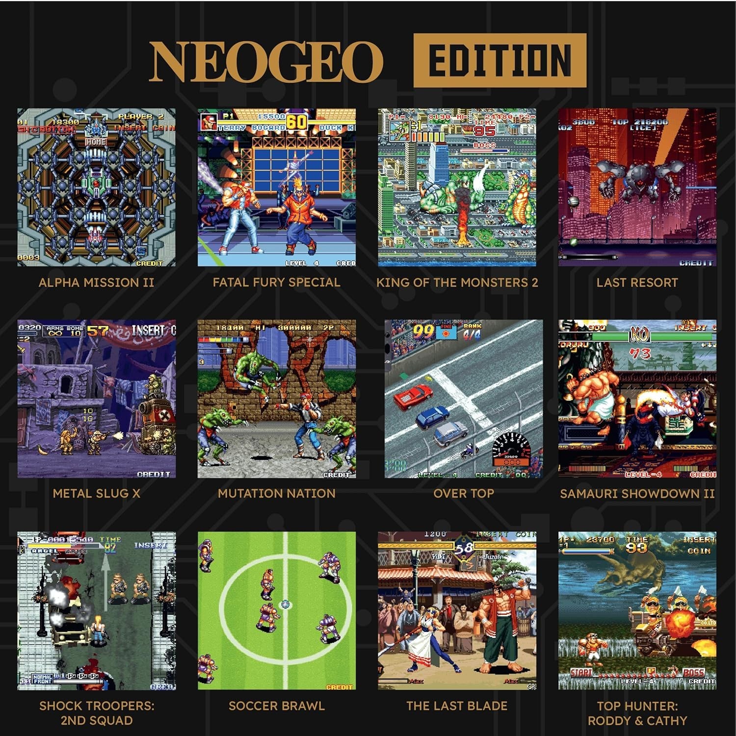 Neogeo Super Pocket Hyper Mega Tech – Evercade – Brand New