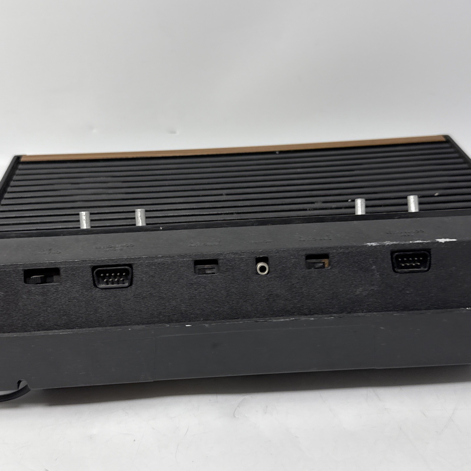 Untested Looks Nice Atari 2600 Console CX-2600A – Woody Wood Grain