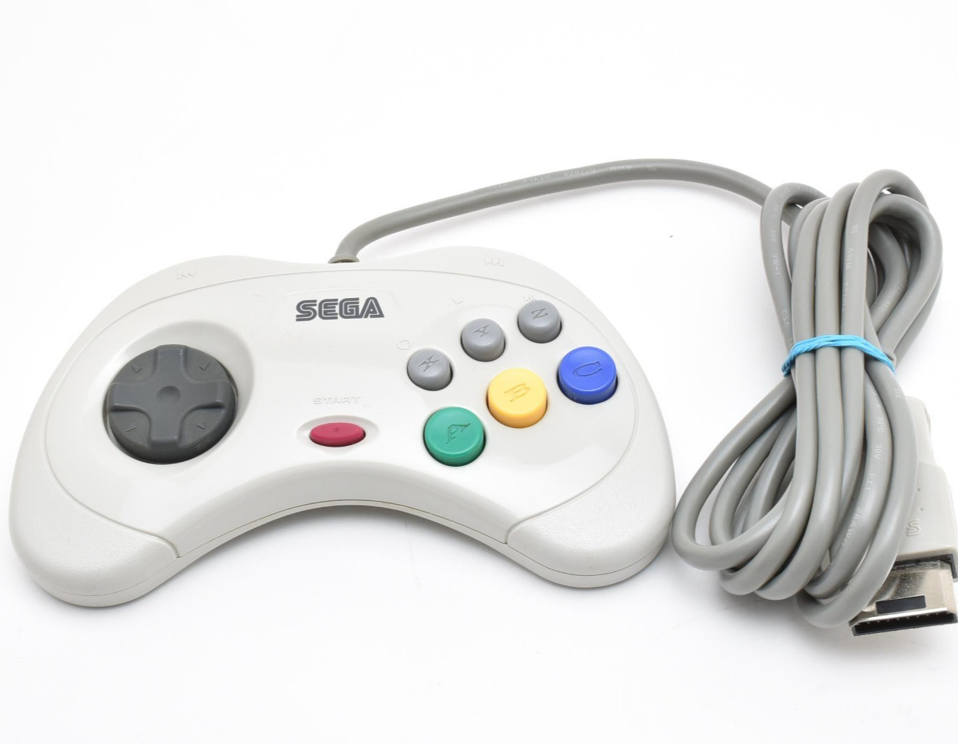 Sega Saturn Console Controller Set White HST-3220 w/Multi Controller SS Japan JP