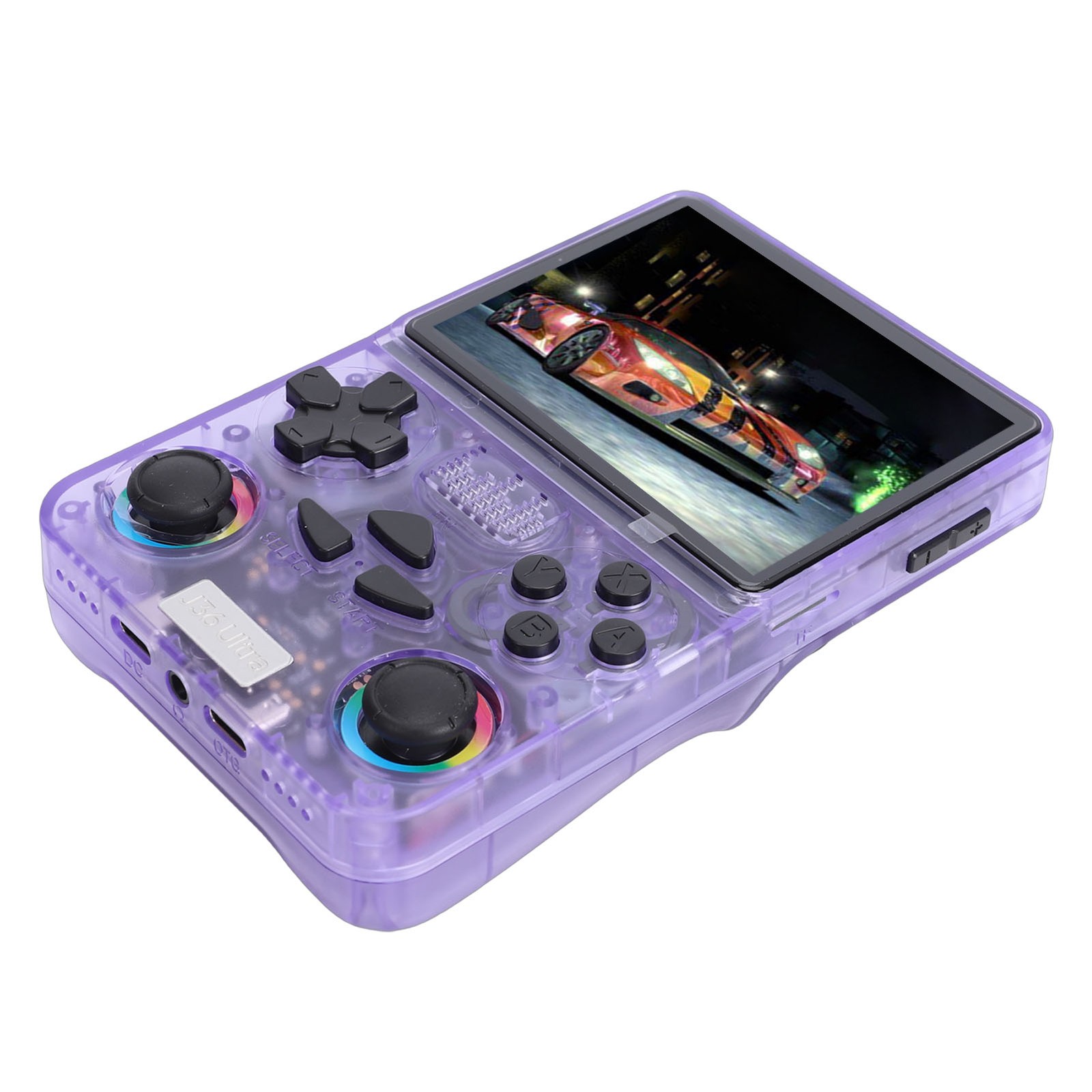 Retro Handheld Game Console 4 Inch Screen Built In 64GB Small Memory Card S GXDS