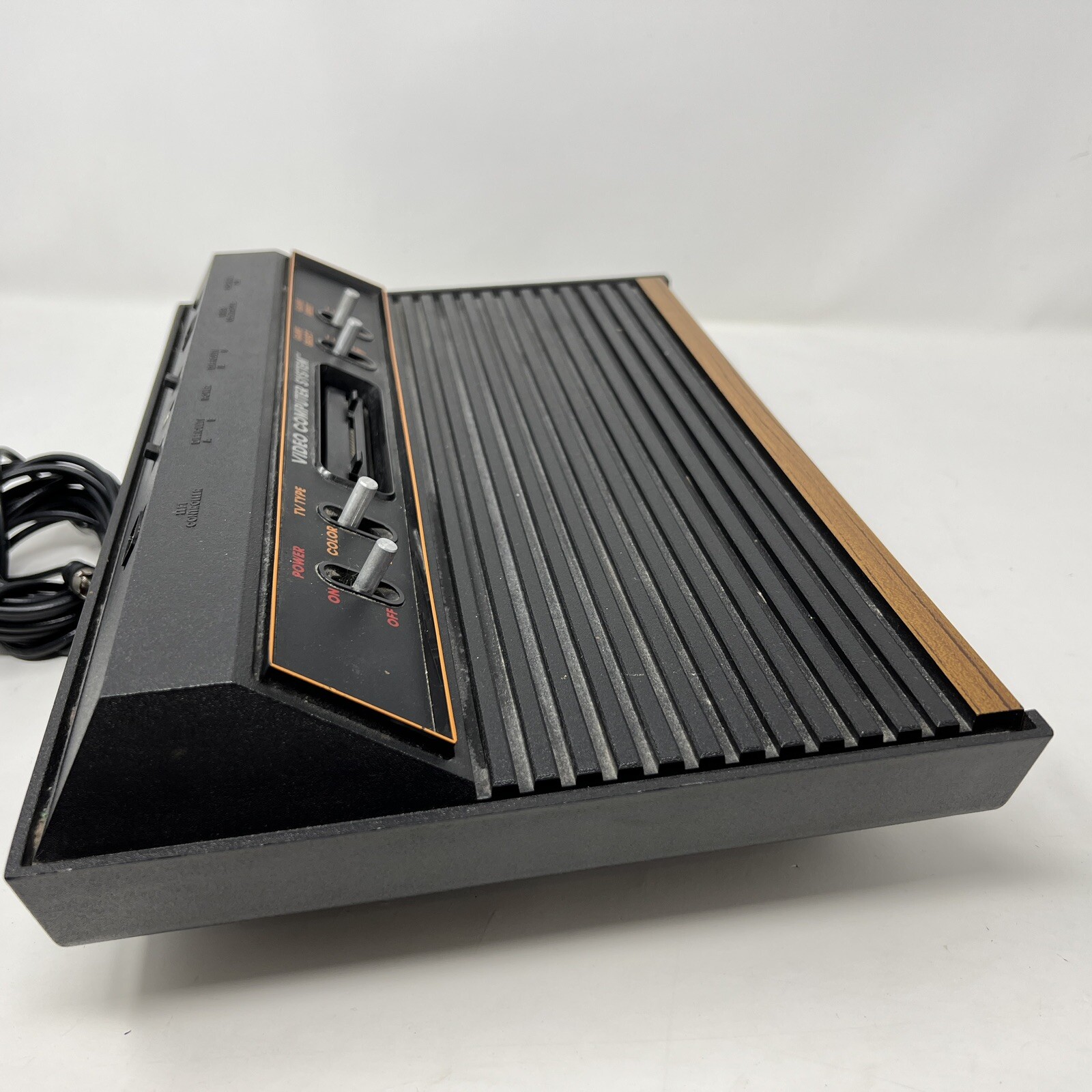 Vintage Atari CX-2600A Video Game Console Joystick Paddles, Power Original Box