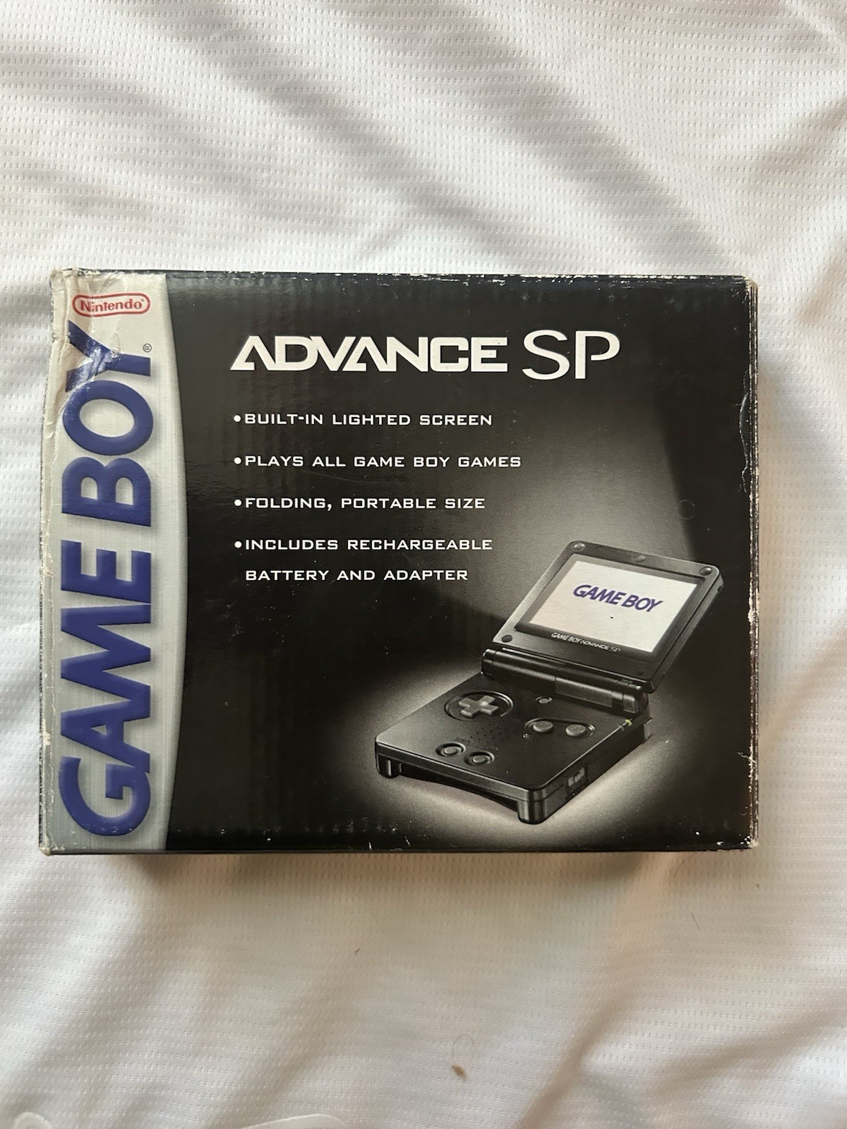 Nintendo GameBoy Advance SP Onyx Black Handheld Game System CIB W/ Manuals