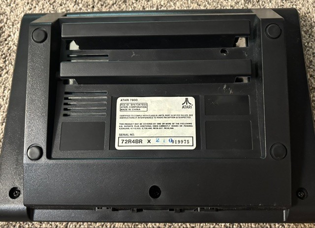 Atari 7800 Video Game Console