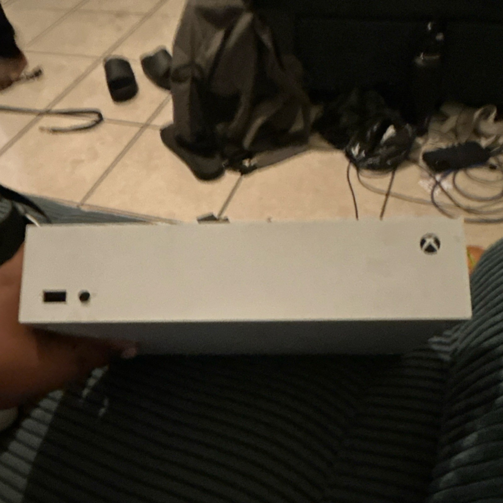 Microsoft Xbox Series S White Console HDMI USB-A Ethernet Wi-Fi Capability