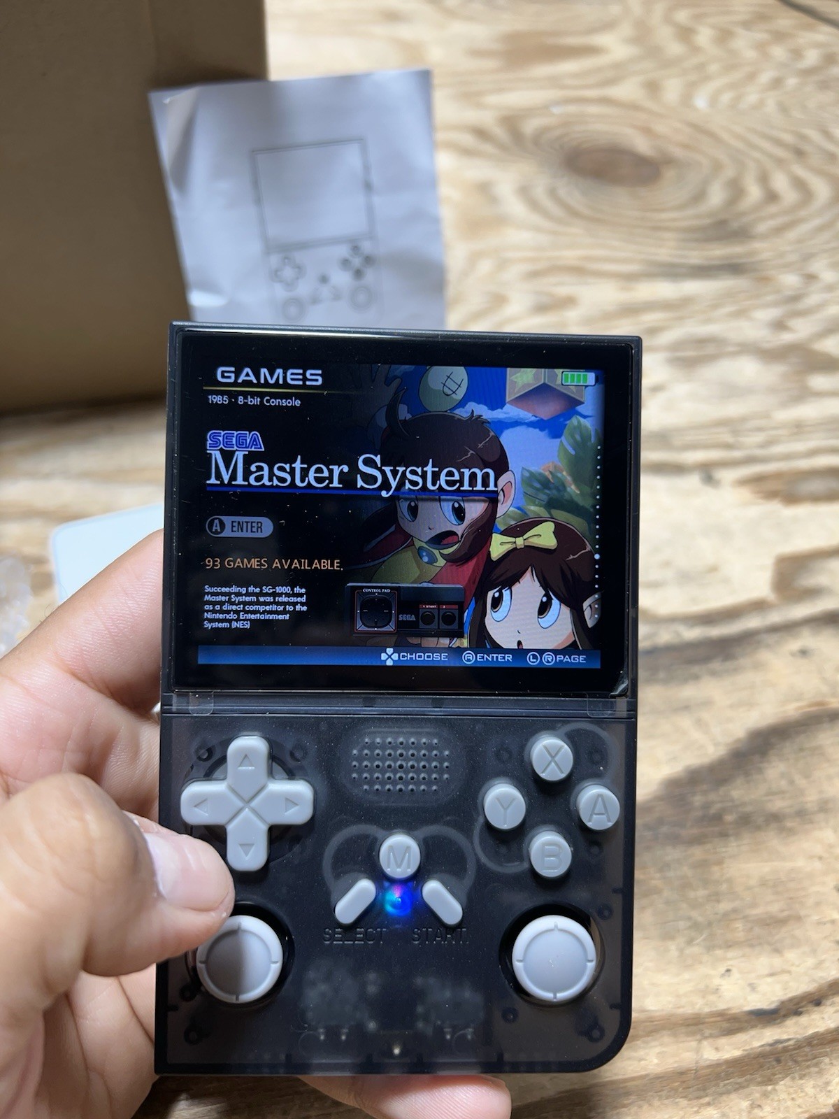 R40S PRO Retro Handheld Game Console – Portable 3.5″ IPS Screen, 16GB + 80GB