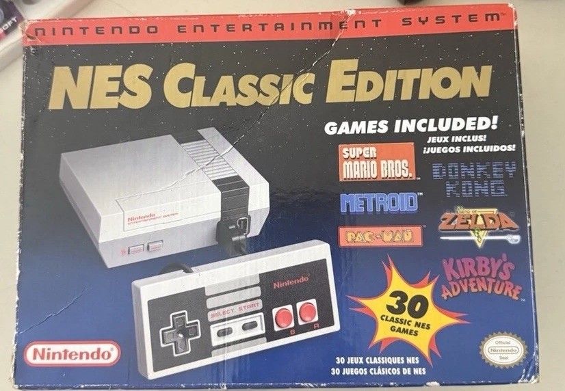 Nintendo NES Classic Edition BOX ONLY