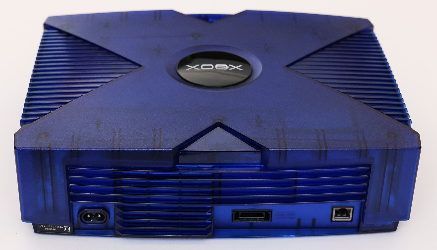 Microsoft Xbox Console System Halo 2 Ice Blue Limited Edition Black Jewel Asia