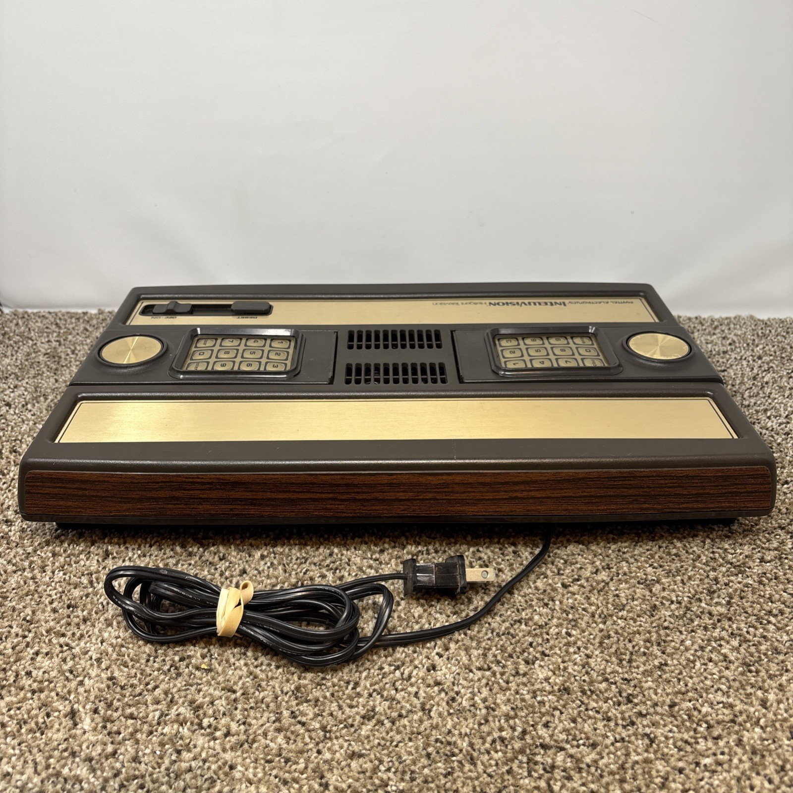 Intellivision Video Game console Tested Working Vintage Game Bundle With Games
