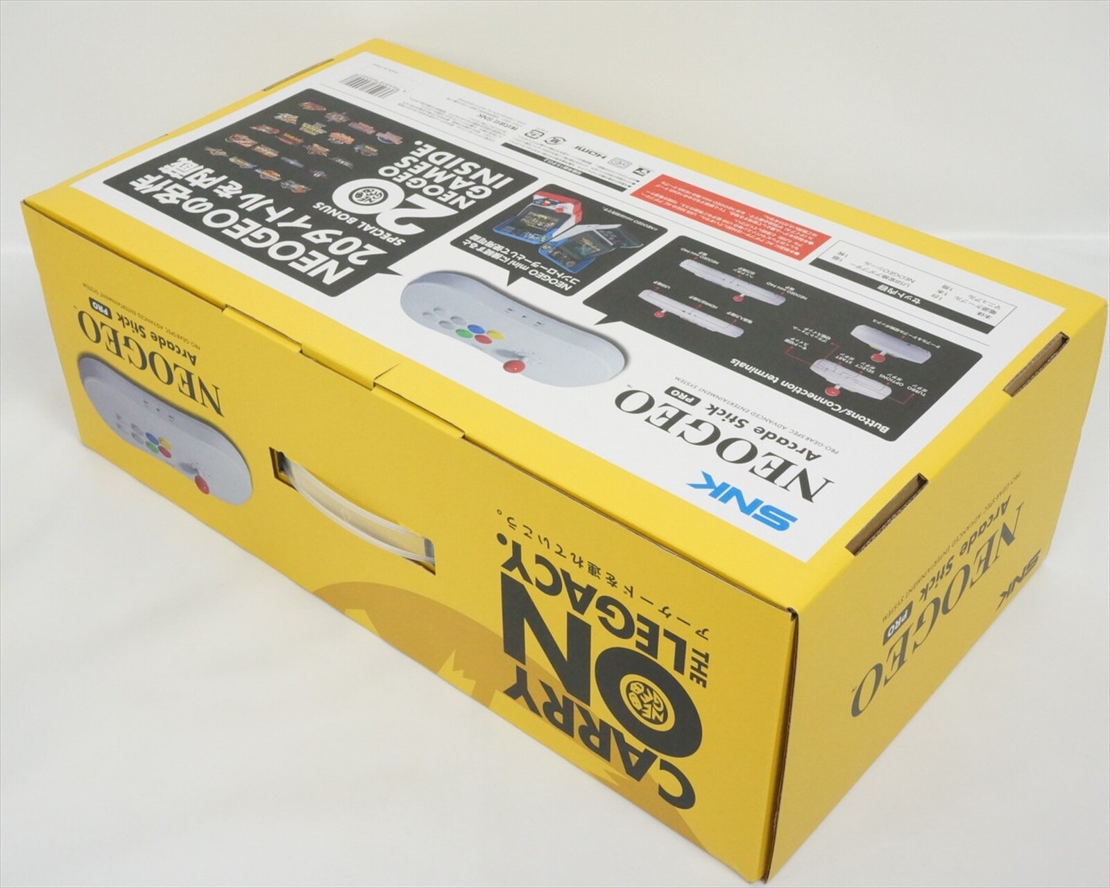 NEOGEO mini ARCADE STICK PRO Fighting Stick Controller SNK Official Ref/007