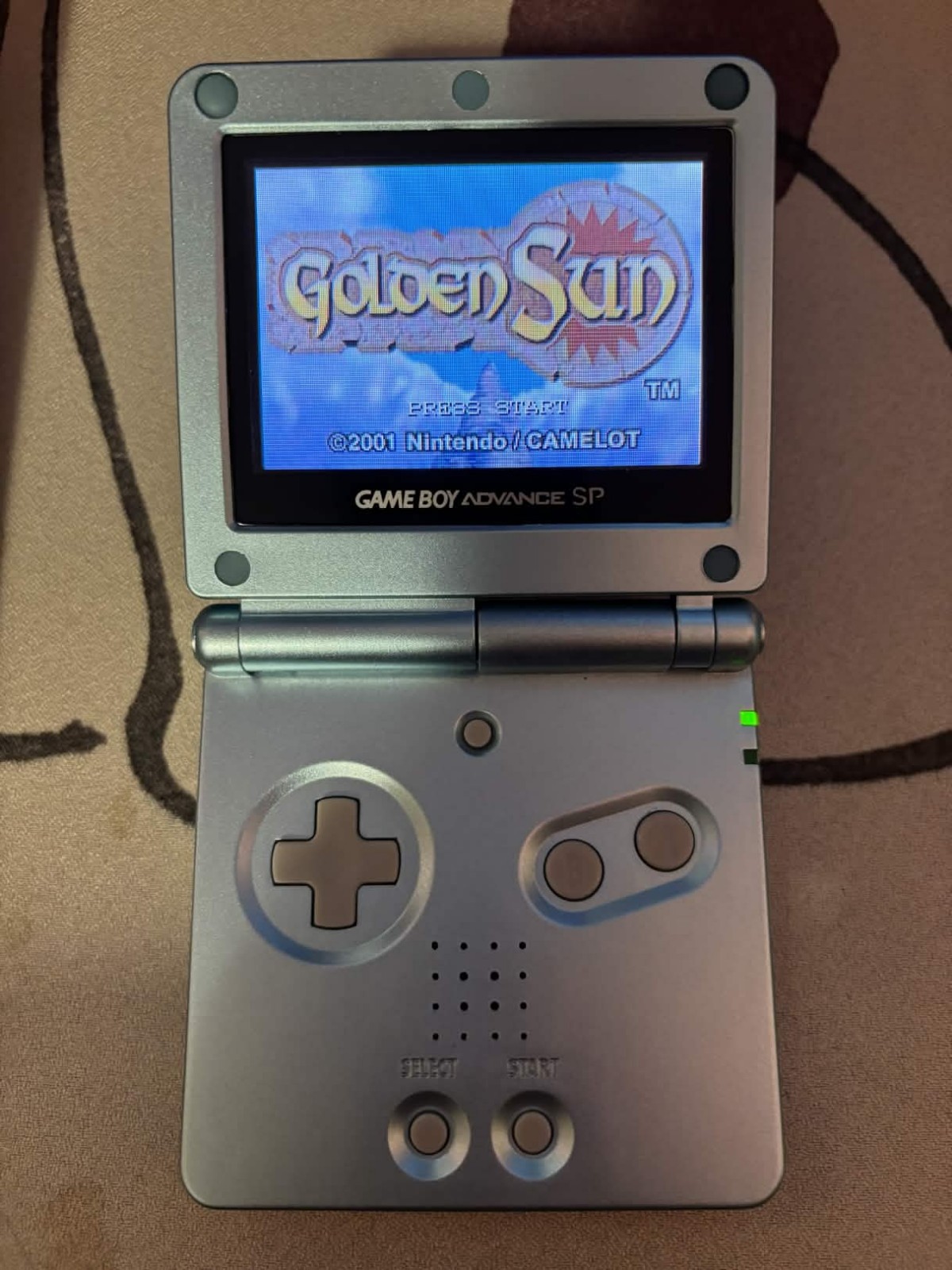 Nintendo Game Boy Advance SP – Pearl Blue