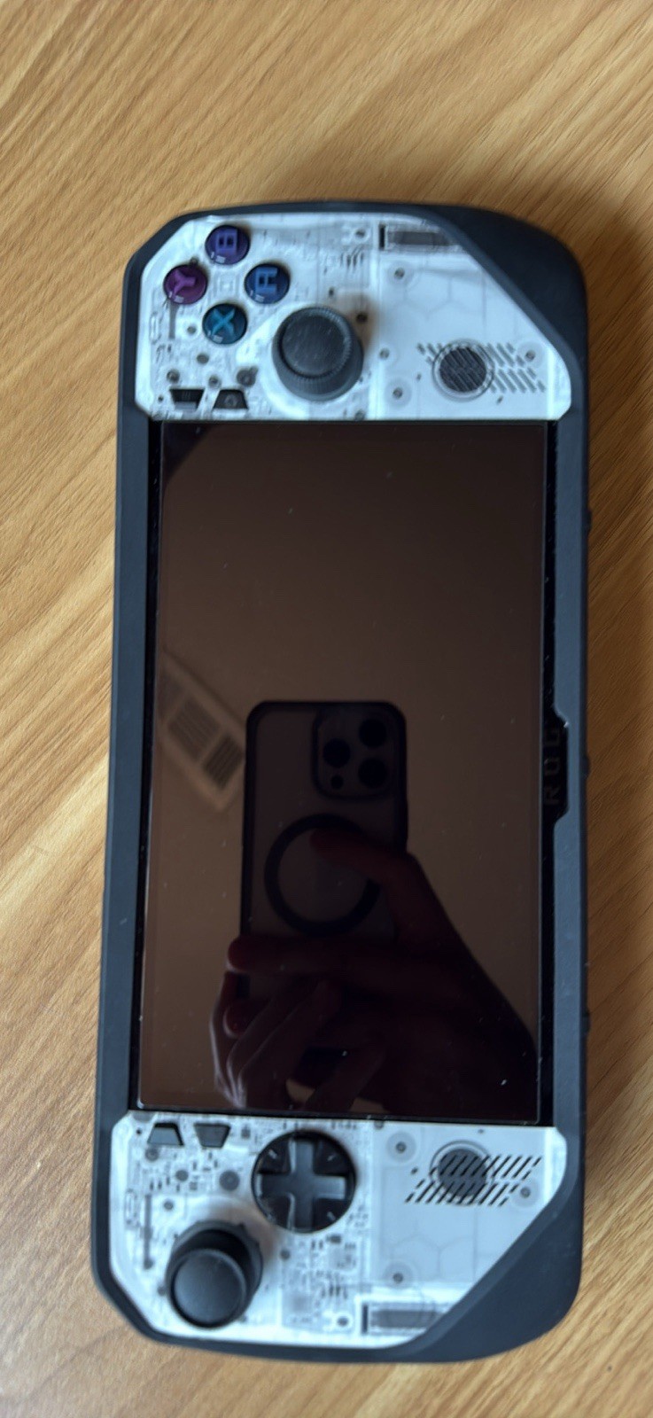 ASUS ROG Ally X Handheld Console with Dbrand Killswitch Case and Accessories