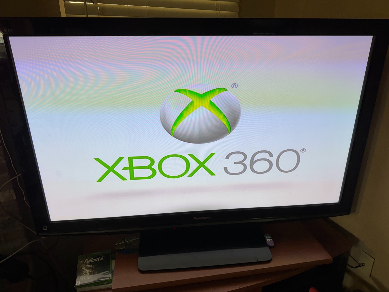 Microsoft Xbox 360 1539 System Black Gaming Console And Adapter.
