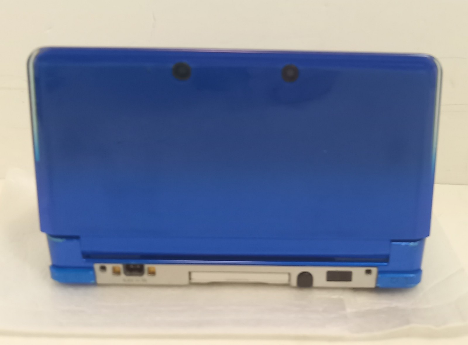 Nintendo 3DS Game Console Covalt Blue color W/ Charger Box Instruction SD card