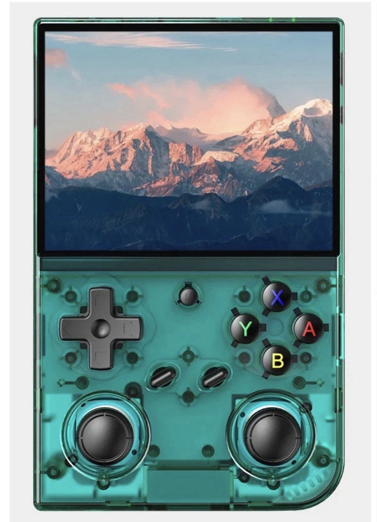 Anbernic RG35XX Pro-Teal|Fully Loaded 256GB Knulli Gladiator II|Power On & Play