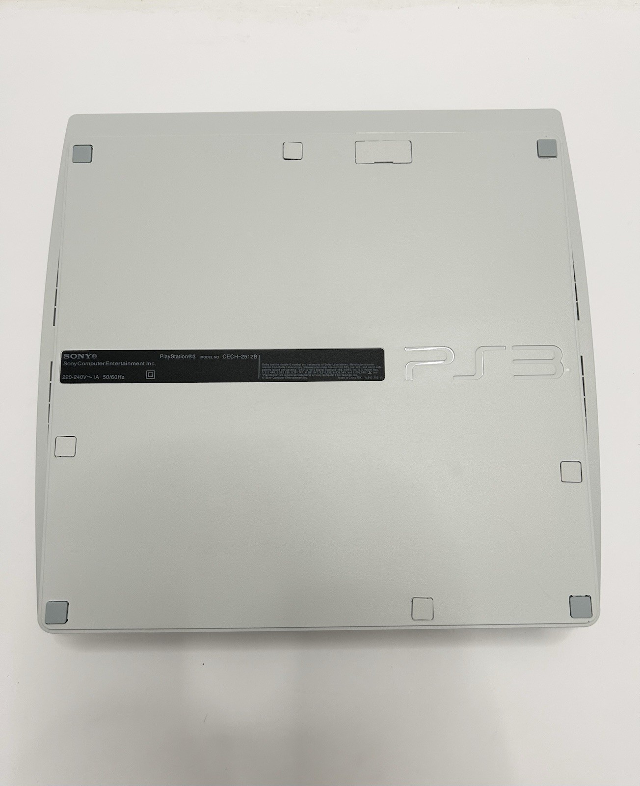 White PS3 Slim 1 TB CFW