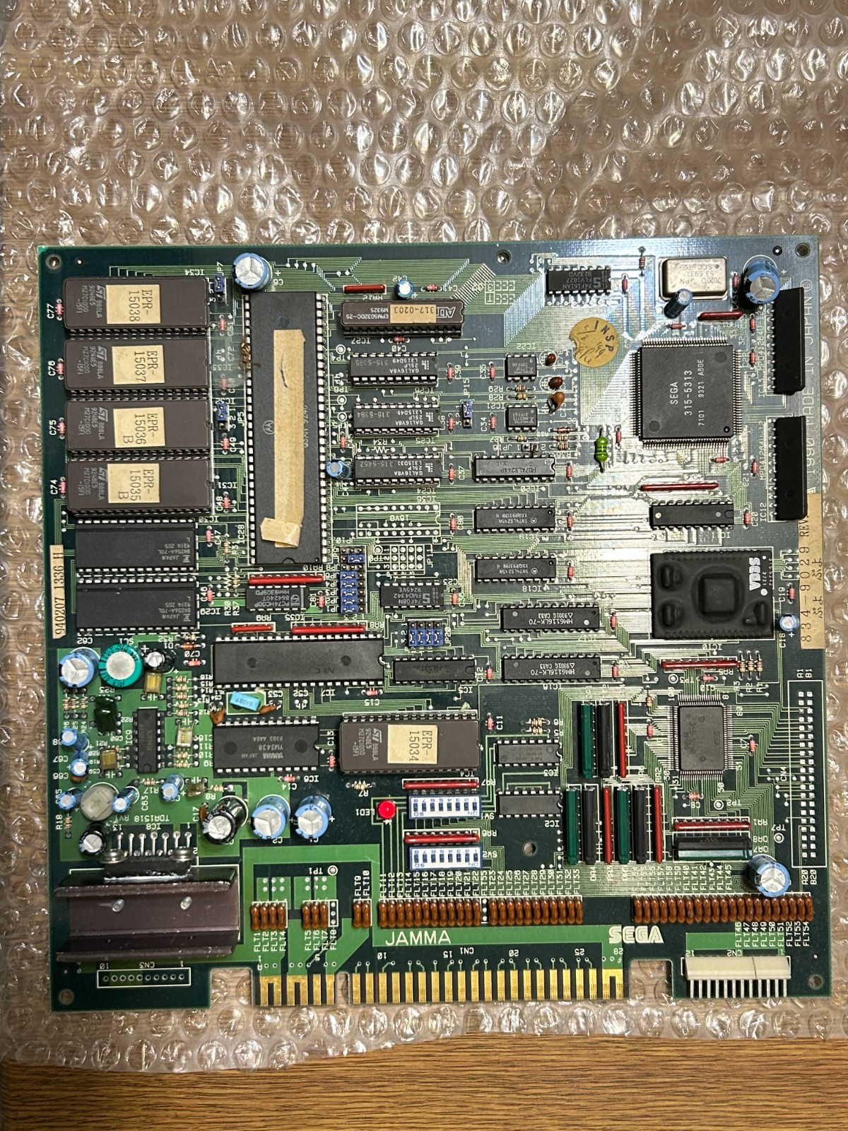 Sega Puyo Puyo Arcade PCB Board JAMMA 1992 Original Compile Japan NTSC-J Tested