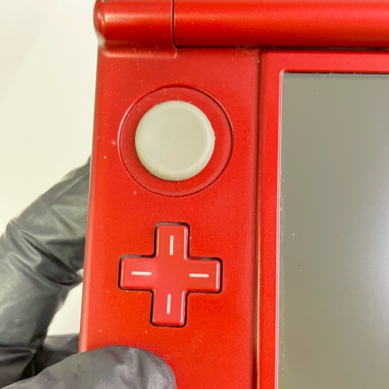 Bottom IPS Nintendo new 3DS LL XL Metallic Red Console Region Japanese Only gg0