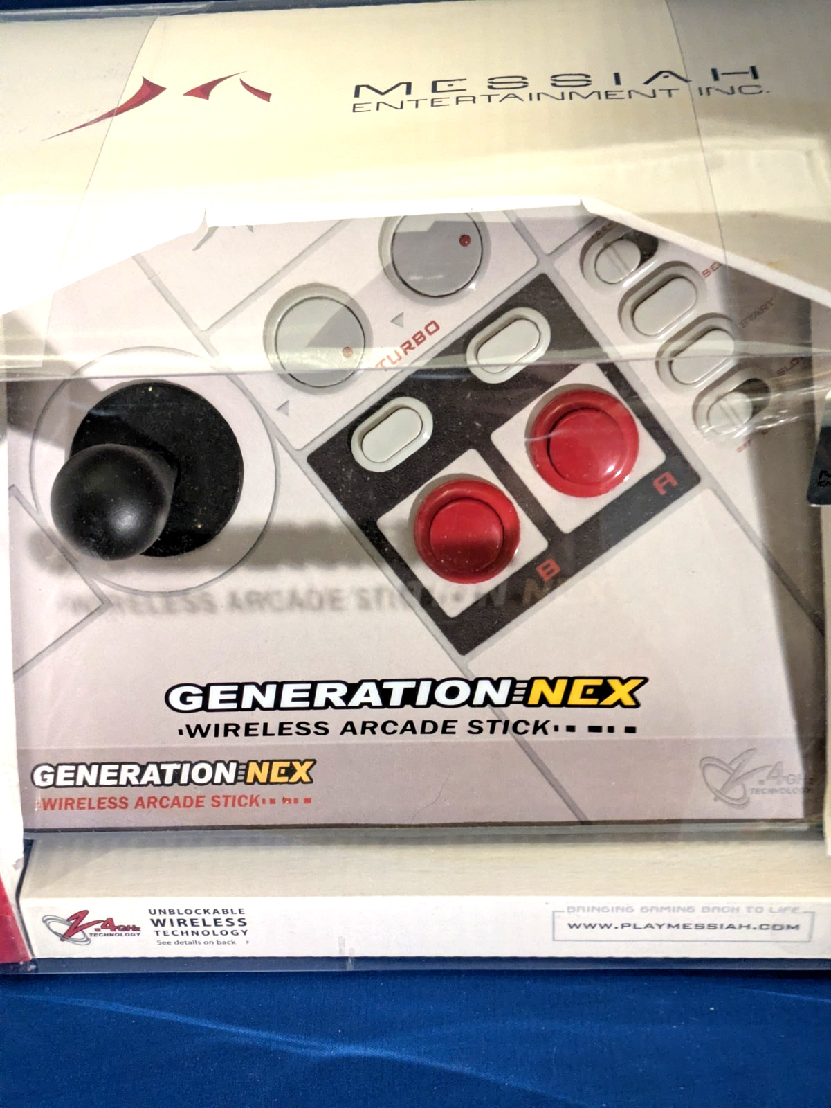 Messiah Generation NEX Wireless Arcade Stick – RARE – NEW NEVER OPENED