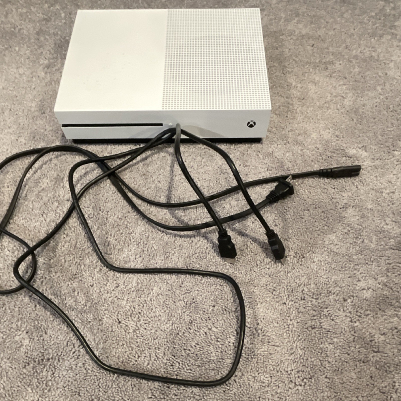 Microsoft Xbox One S White Home Console Wi-Fi Blu-Ray HDMI USB Ethernet