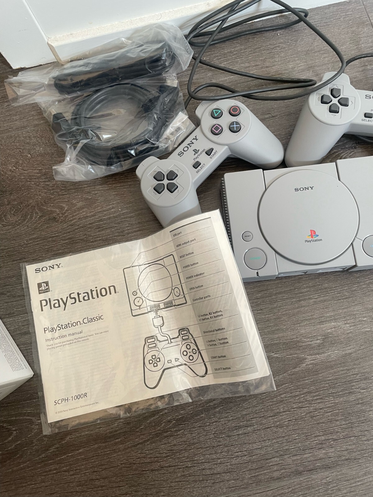 Sony PlayStation Classic Gray Console (SCPH-1000R)