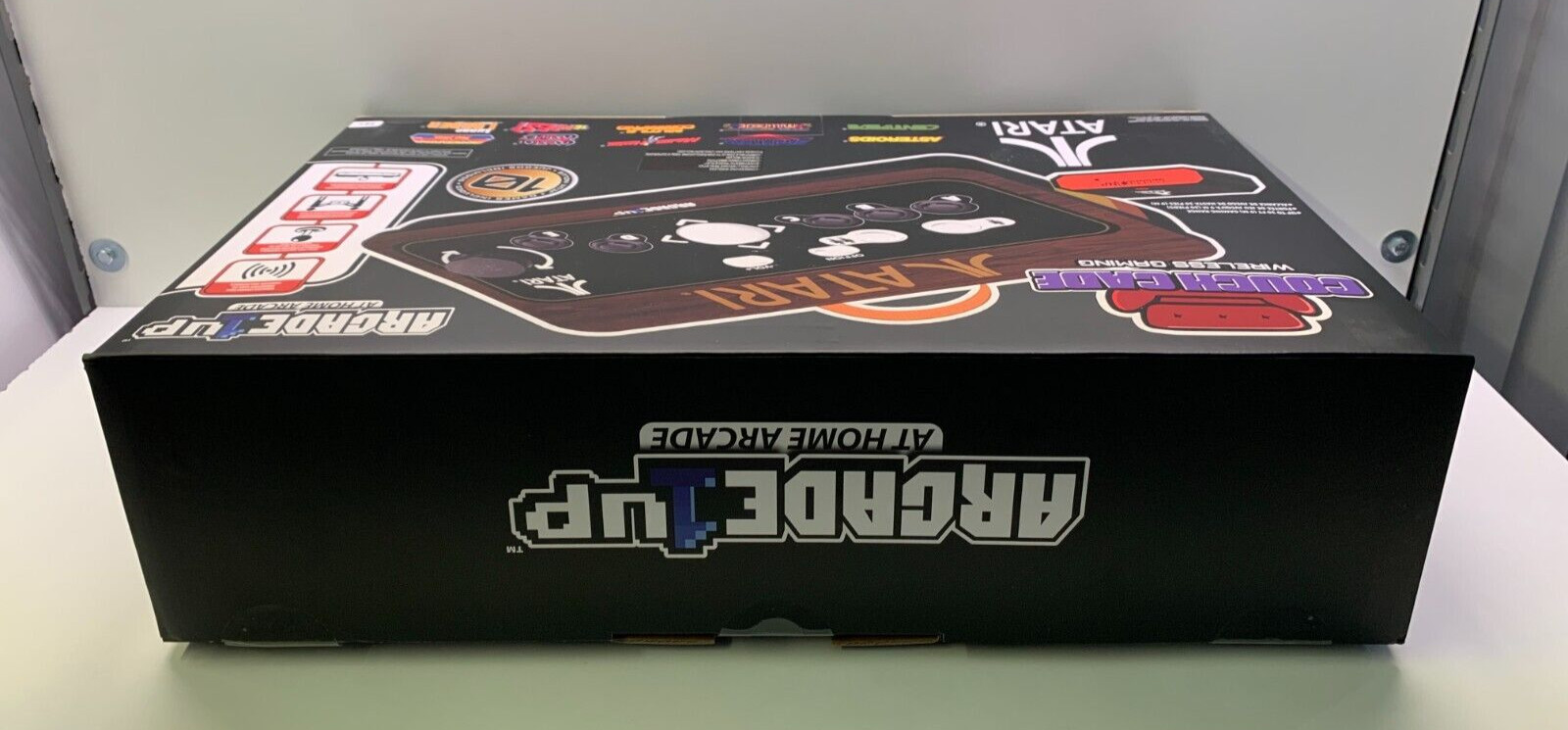 1UP ATARI COUCHCADE WIRELESS GAMING ARCADE CONSOLE – NEW SEALED NEW SEALED