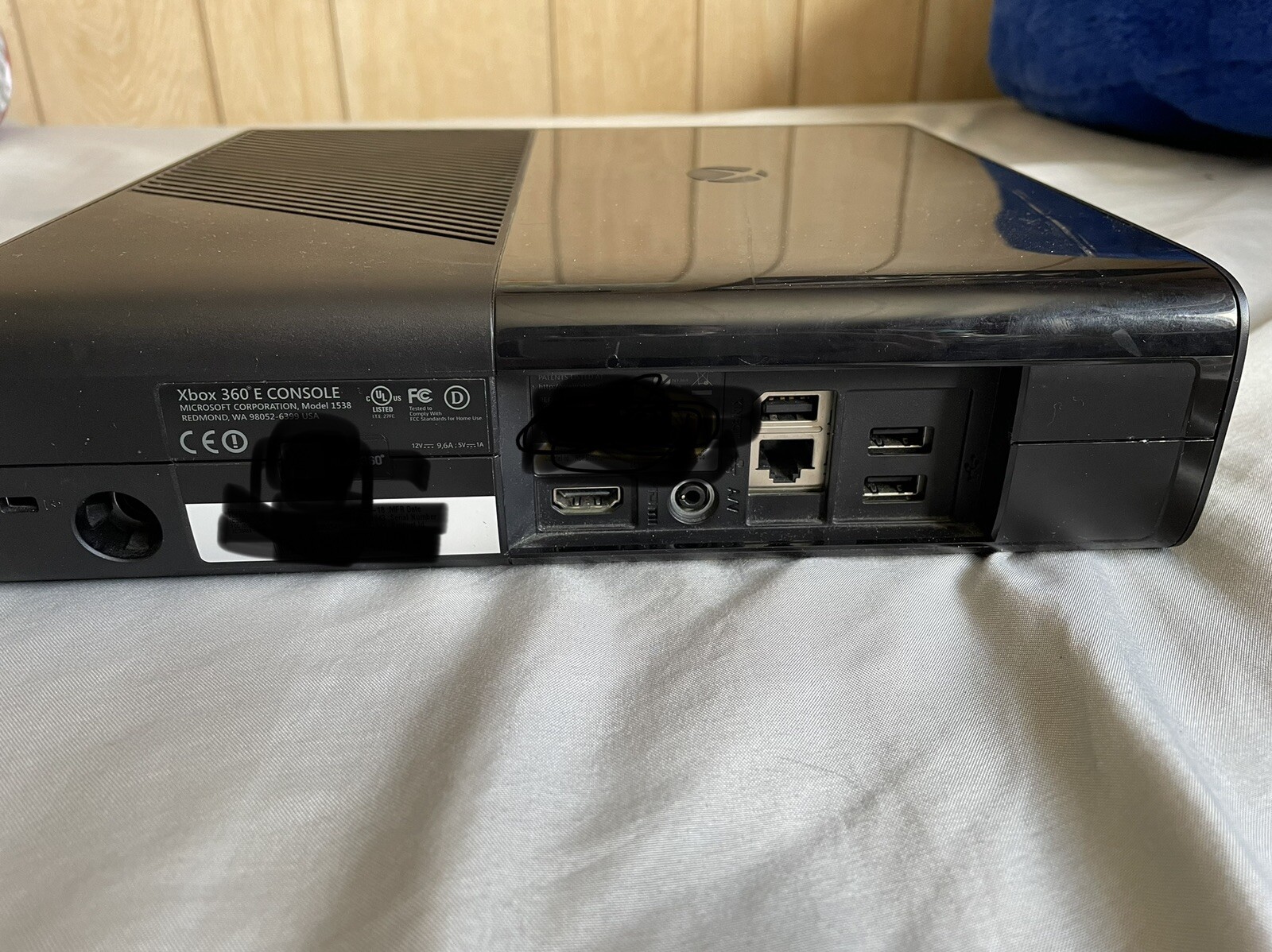 Microsoft Xbox 360 E 4GB Black Console