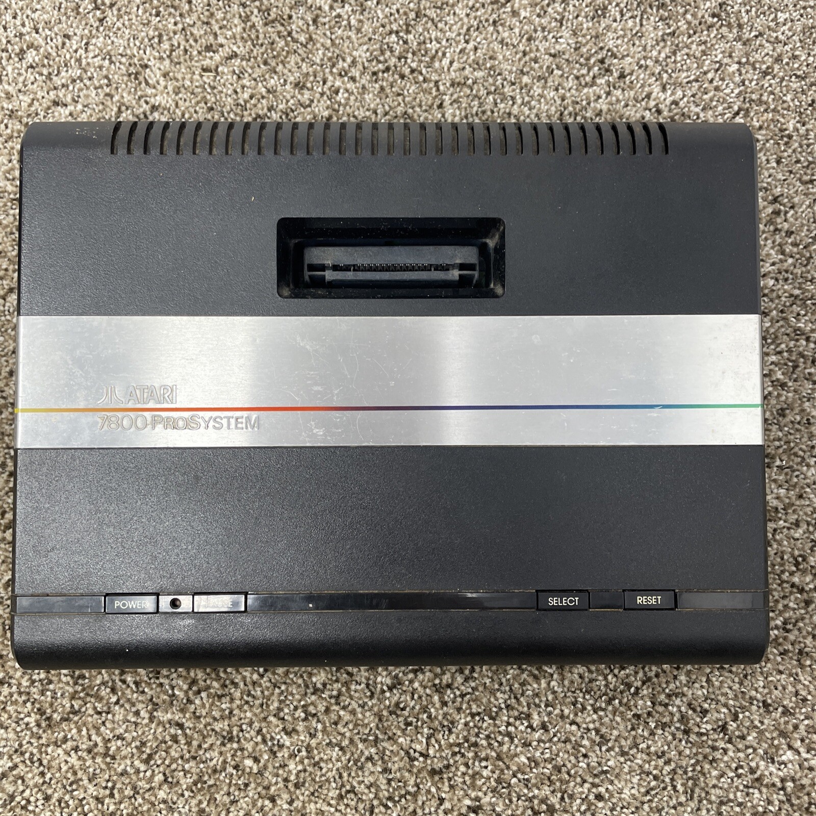 Atari 7800 Video Game Console Only Untested