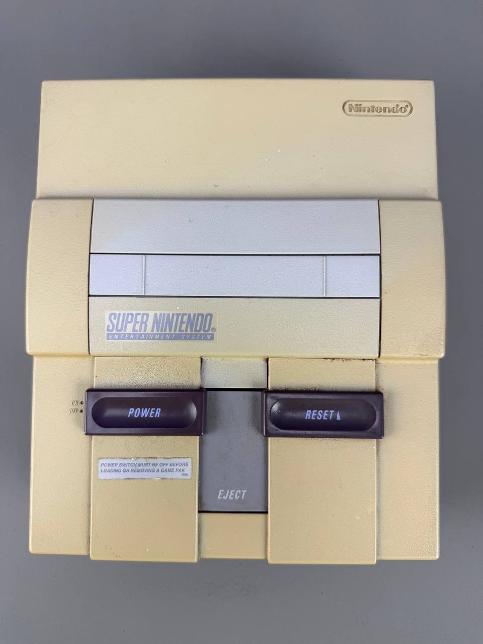 Super Nintendo SNES Control Deck Console Only SNS-001