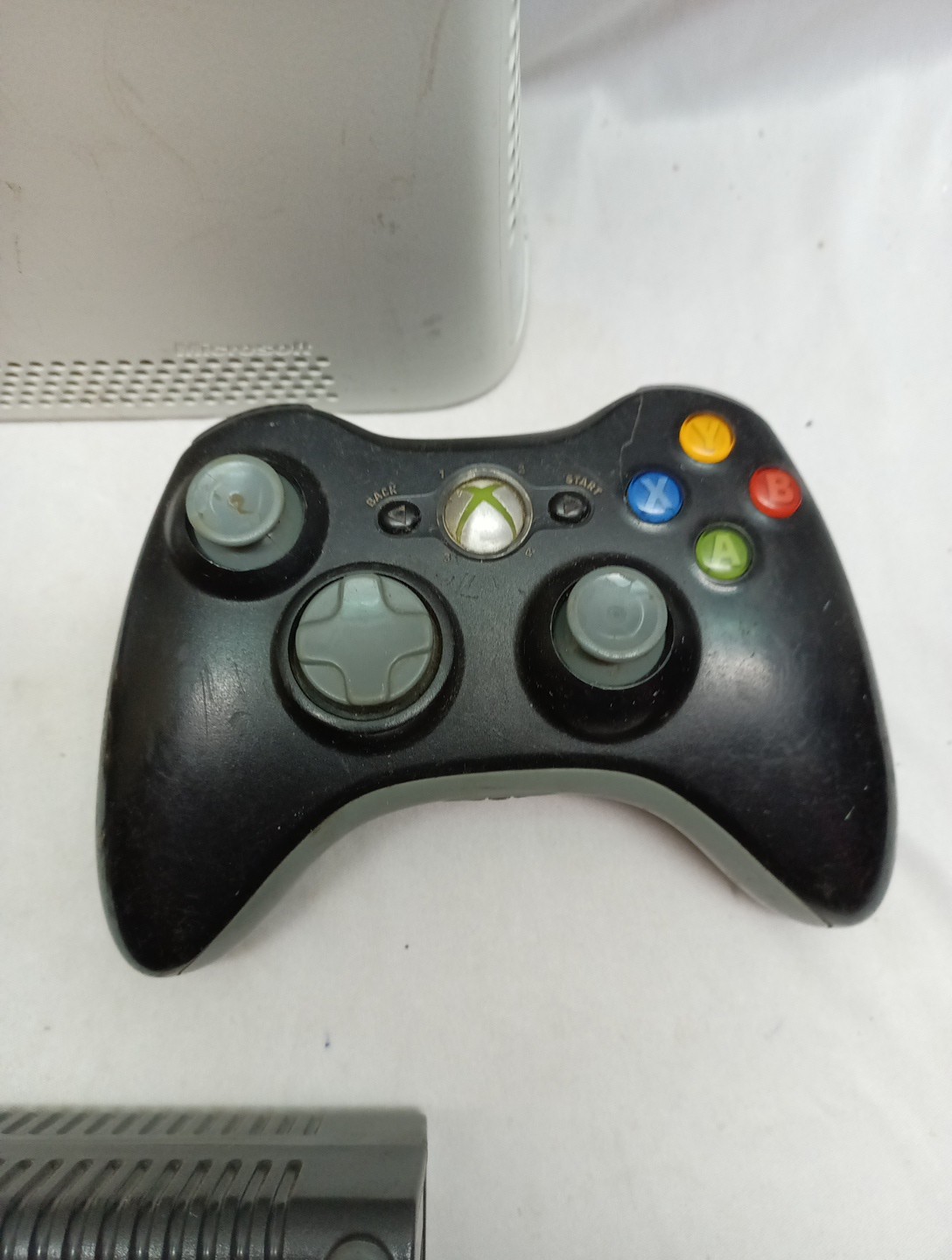 X Box 360 Console With Cables And One Controller Tray Works Did Not Hook Up…